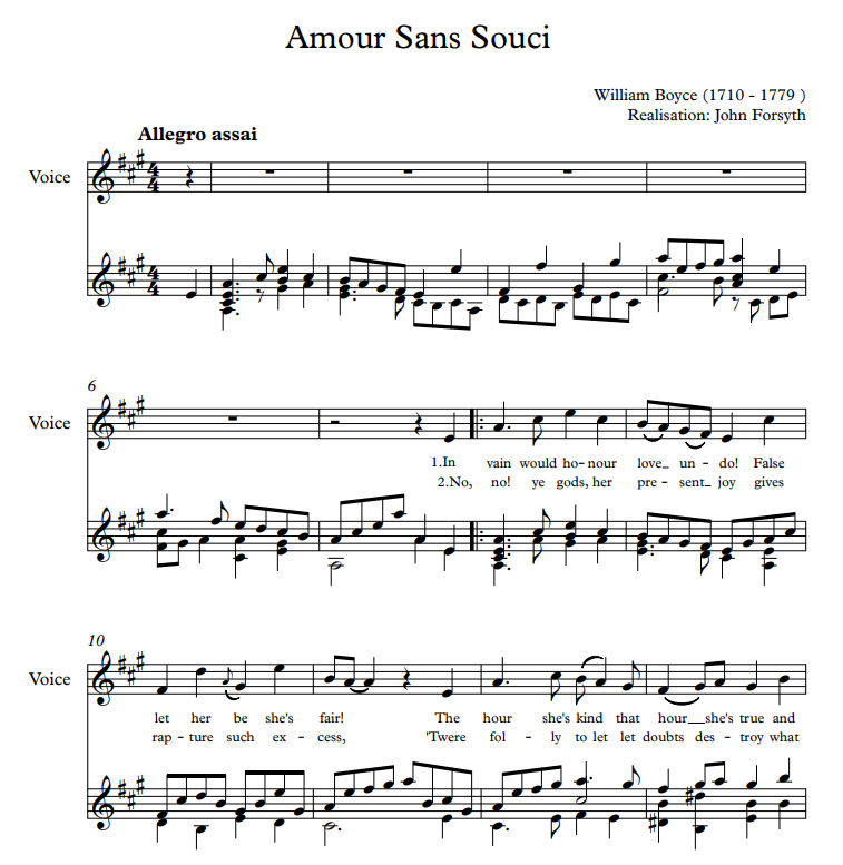 Amour Sans Souci