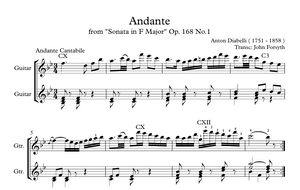 Andante in B Flat
