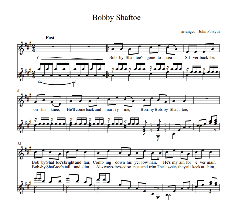 Bobby Shaftoe