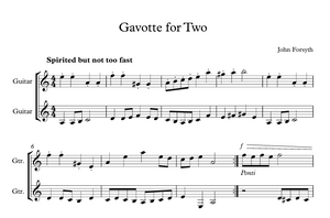Gavotte for Two