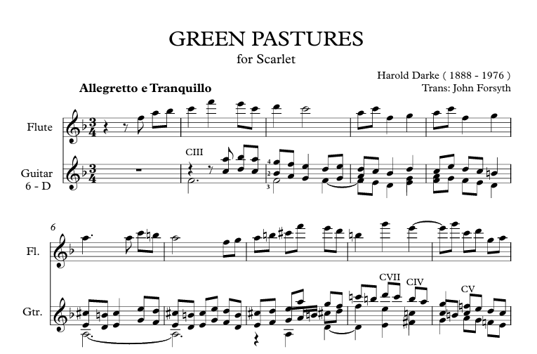 Green Pastures