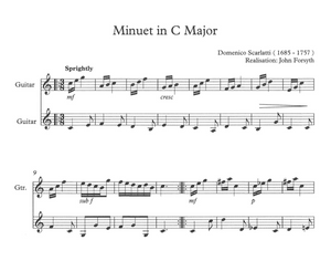 Minuet in C Major Domenico Scarlatti