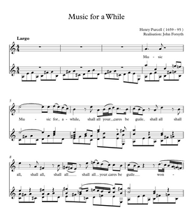 Music for a While