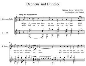 Orpheus and Euridice