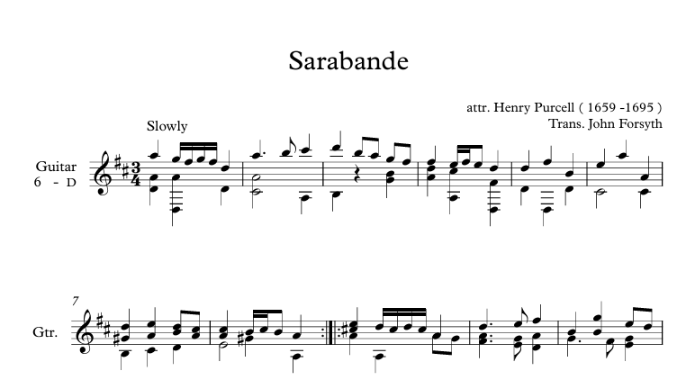 Sarabande
