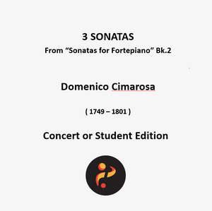 3 Sonatas / Domenico Cimarosa