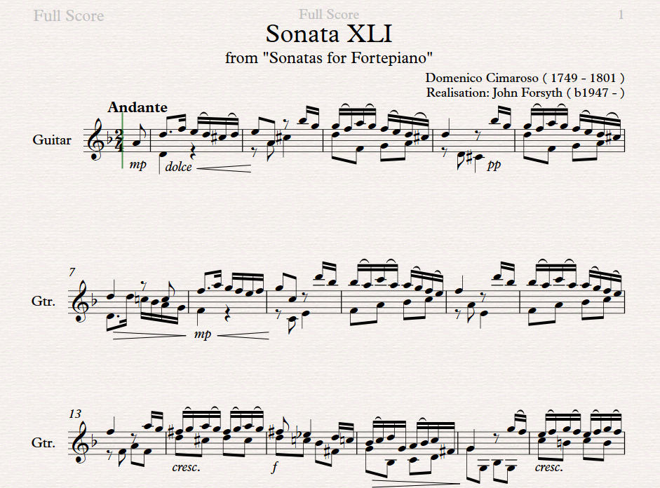 Sonata XL1