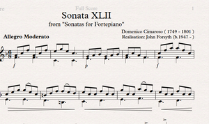 Sonata XLII