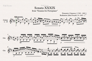 Sonata XXXIX