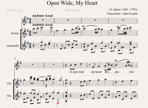 Open Wide, My Heart