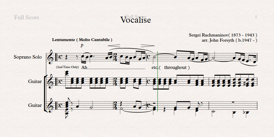 Vocalise