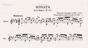 Sonata In A Major