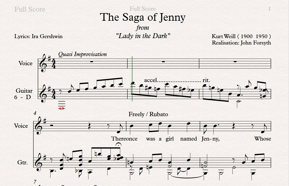 The Saga of Jenny