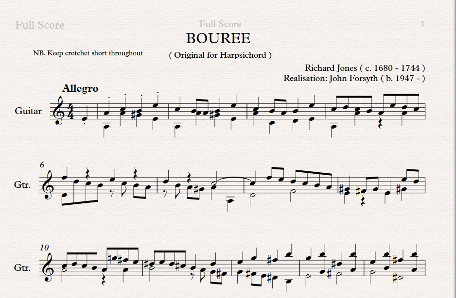 BOUREE