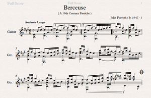 Berceuse