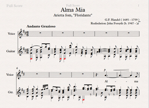 Alma Mia ( from 'Floridante')