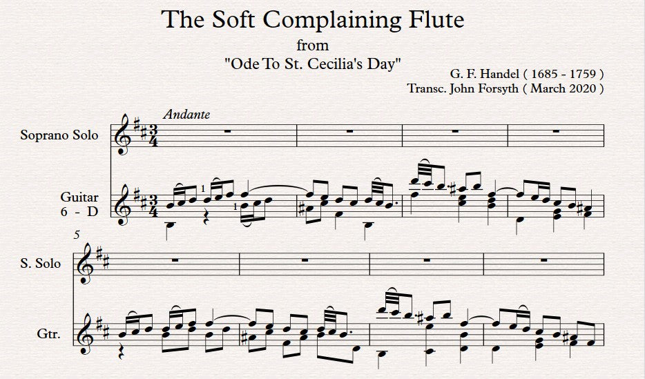 The Soft Complaining Flute