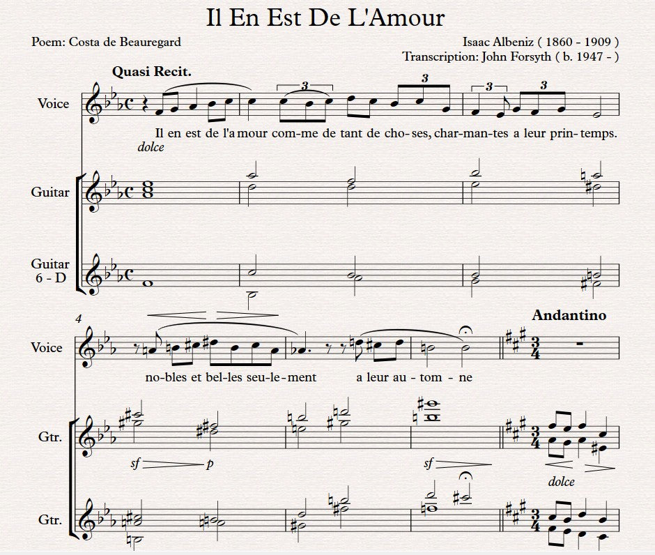 Il En Est De L'Amour