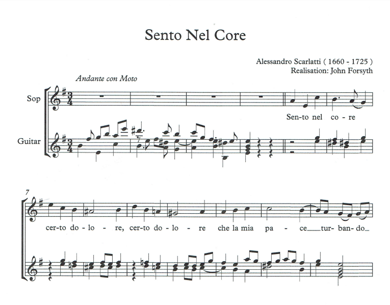 Sento Nel Core