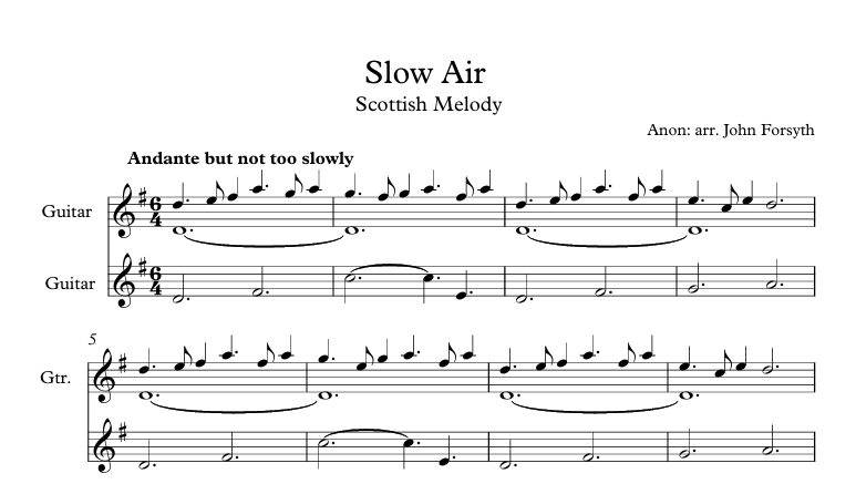 Slow Air