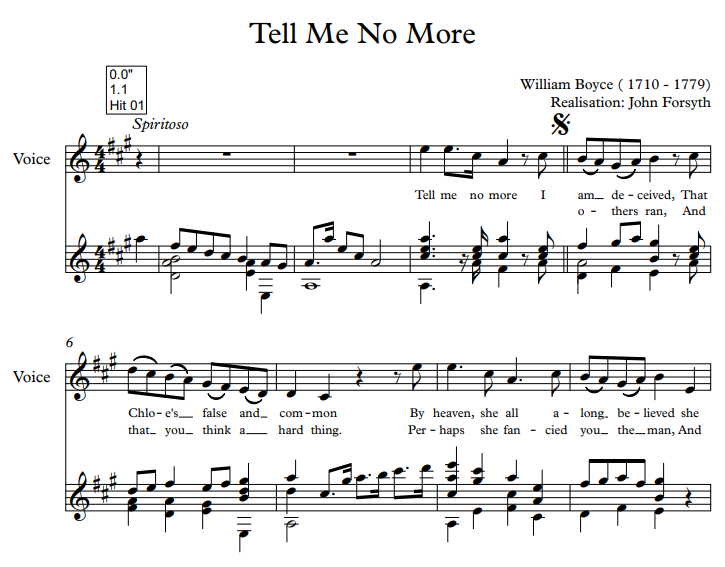 Tell Me No More