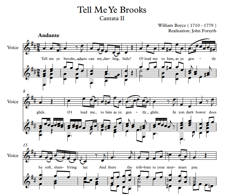 Tell Me Ye Brooks